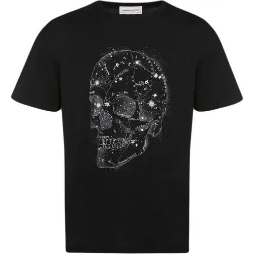 Alexander McQueen Skull Printed Crewneck T-Shirt