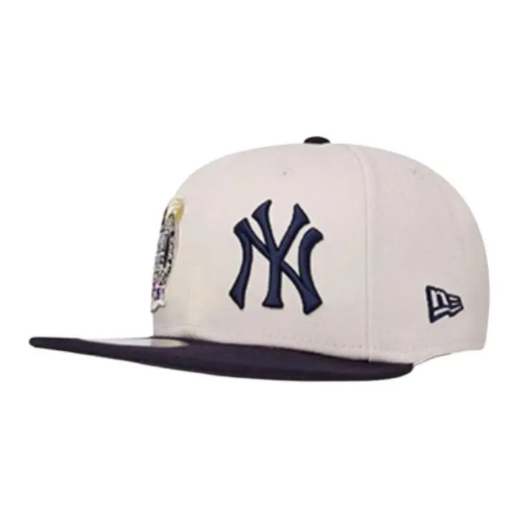 New Era Polyester Baseball Caps Men's Navy Blue/Light Beige