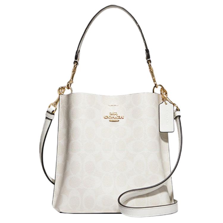 Женская сумка COACH Mollie (белая)
