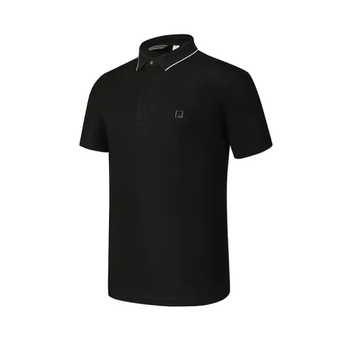 FILA Golf Polo Shirt Men's Pitch Black
