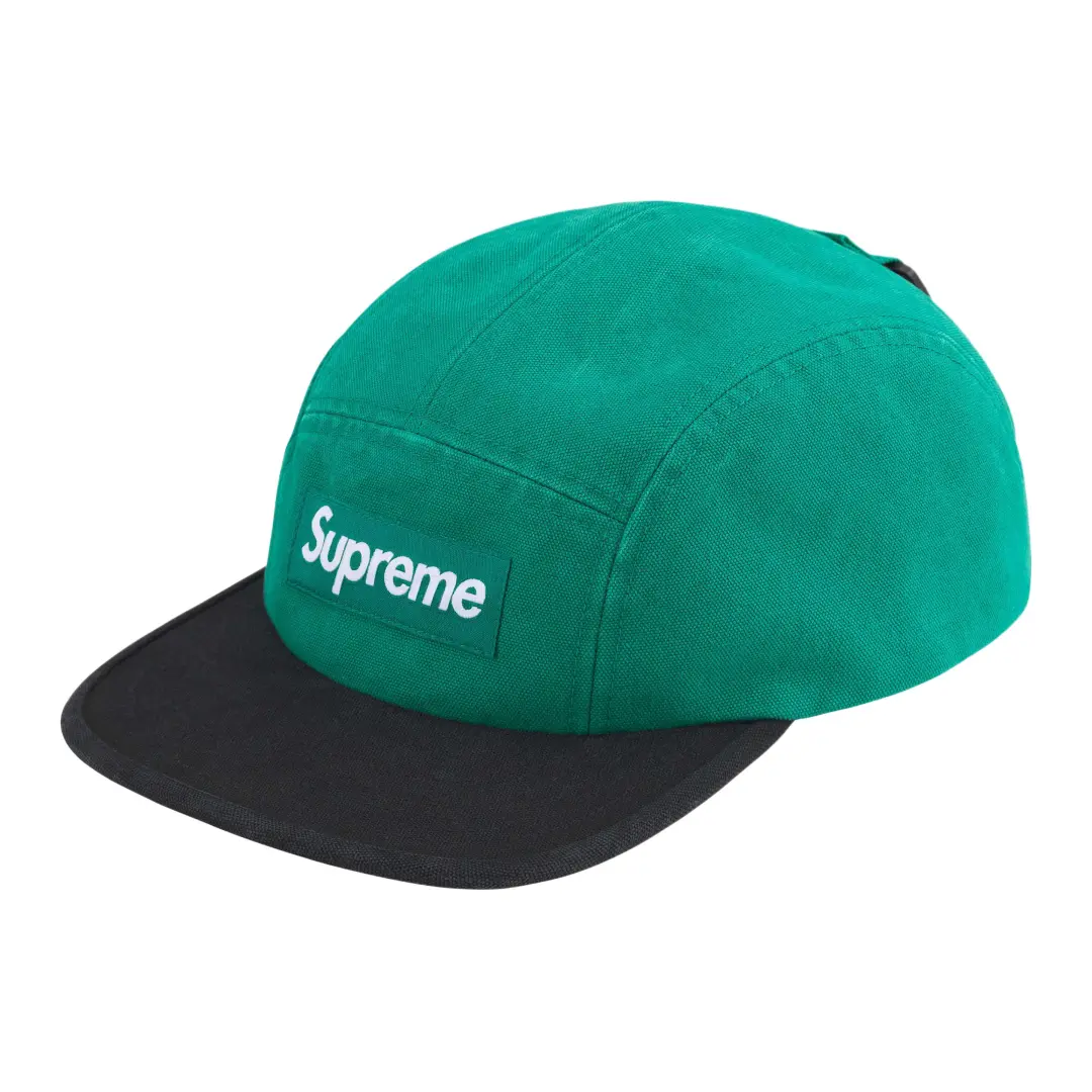 Supreme logo-patch baseball cap