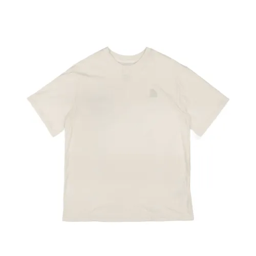 THE NORTH FACE T Shirts Women's White Crew Neck Moderate Straight Fit