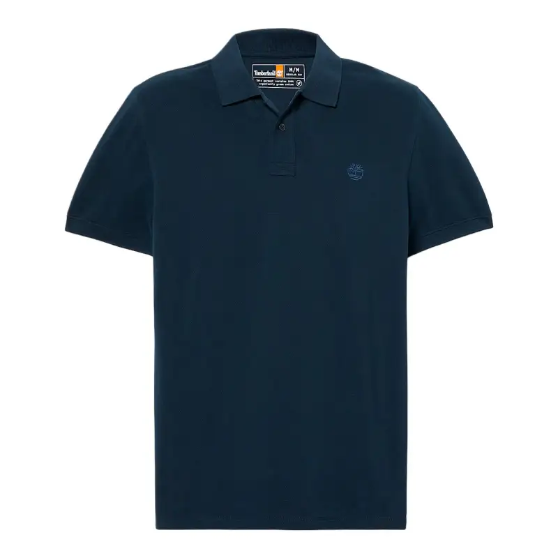 Timberland Polo Shirts Men's Dark Blue Gemstone Polo Collar Moderate