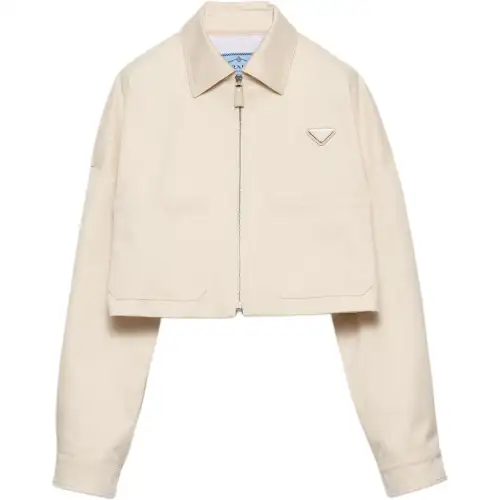 Prada logo-detail jacket