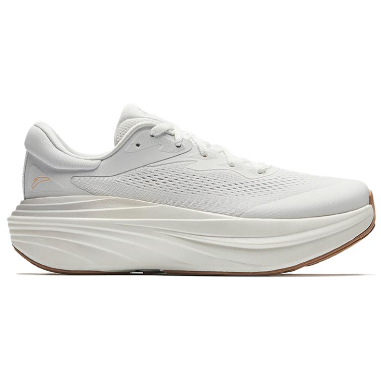 Anta Travel Steps 2s Fabric Low top ANTA PG7 A GRIP Training Sprint City Commuting Running Shoes Women’s Gray White