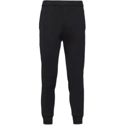 PRADA Knitted Sweatpants Men's Black