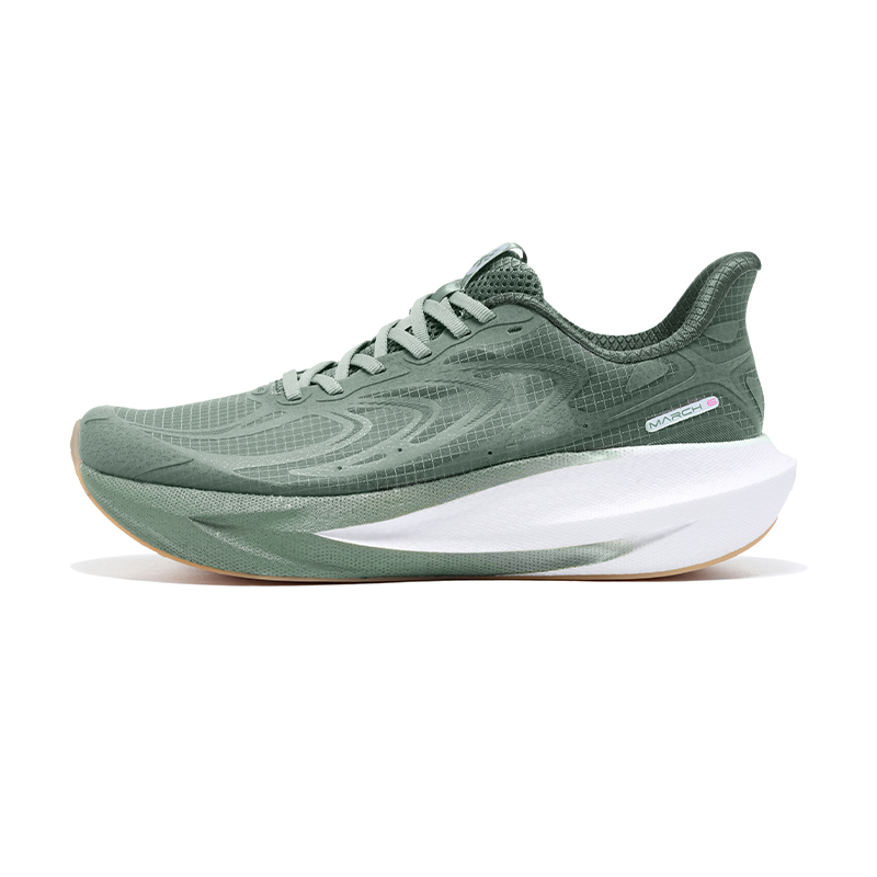 BMAI Cushioning Abrasion Resistant Breathable Coverage Quick Dry Low top Running Shoes Men’s Green