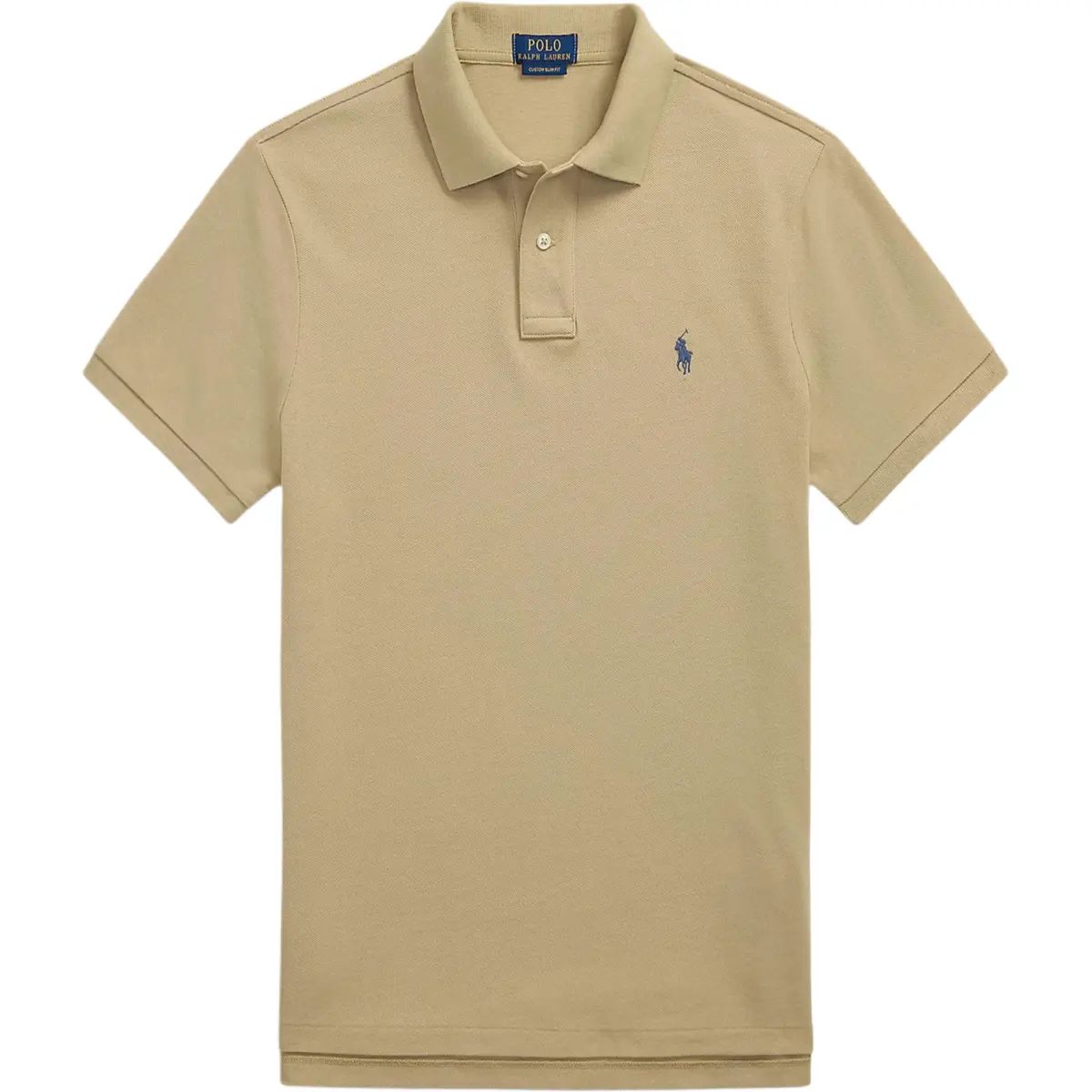 Polo Ralph Lauren Polo Shirt Slim Fit Men's Dark Beige