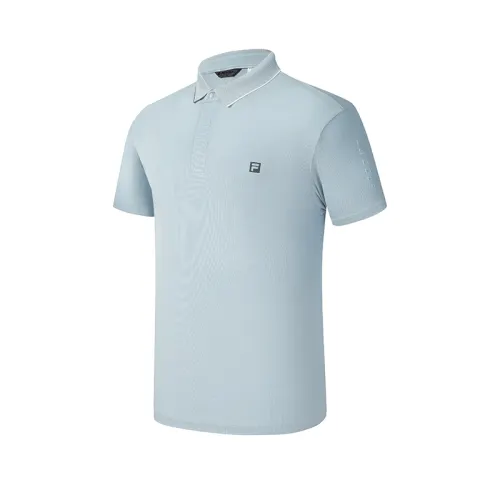 FILA Golf Polo Shirt Men's Mist Blue