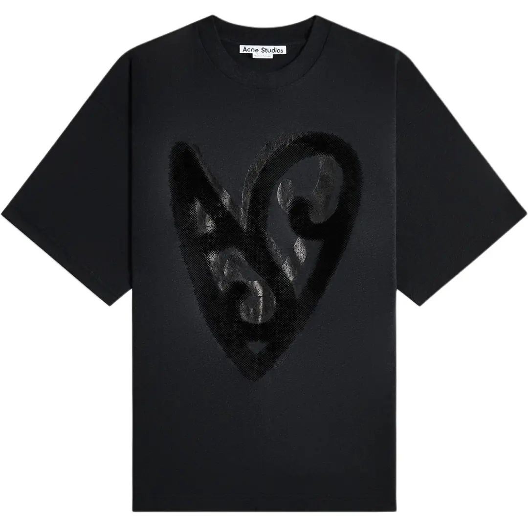 Acne Studios Logo Printed T Shirt