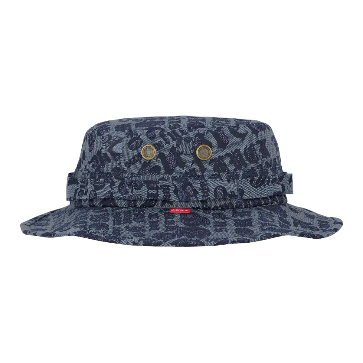 Supreme Polyester Blend Bucket Hats Unisex Pink/Red/Brown/Blue/Black