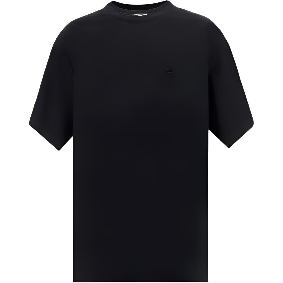 Мужская футболка Balenciaga SS21 Logo (черная)