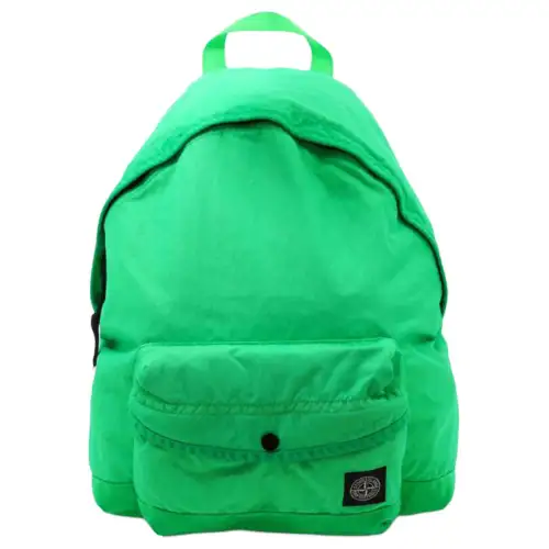STONE ISLAND Polyurethane Backpack Kids' Green