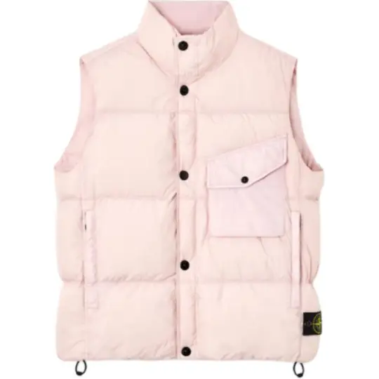 STONE ISLAND High Neck Sleeveless Vest