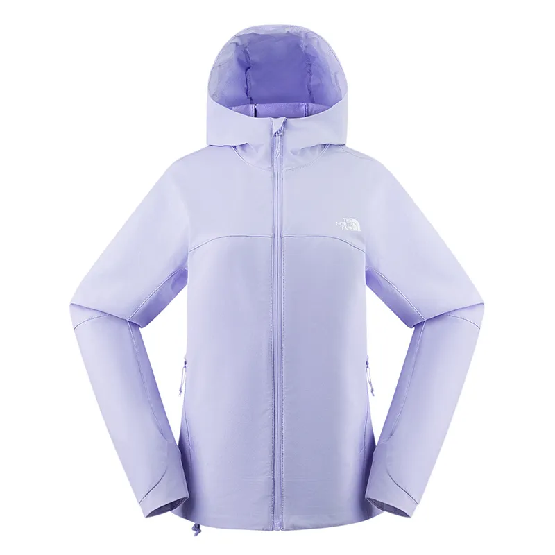 THE NORTH FACE Jackets Women's Purple Hooded Moderate Soft Shell