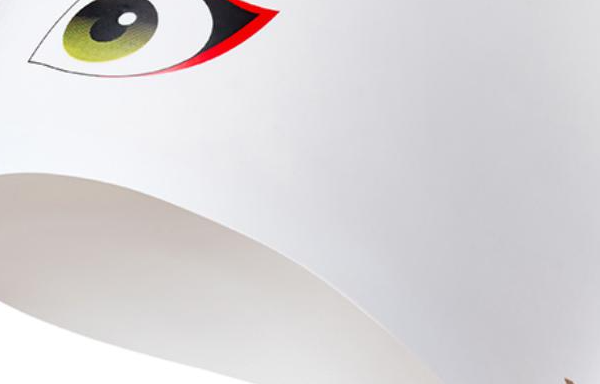 Anta Swimming Caps Silicone Unisex One Size Dragon White