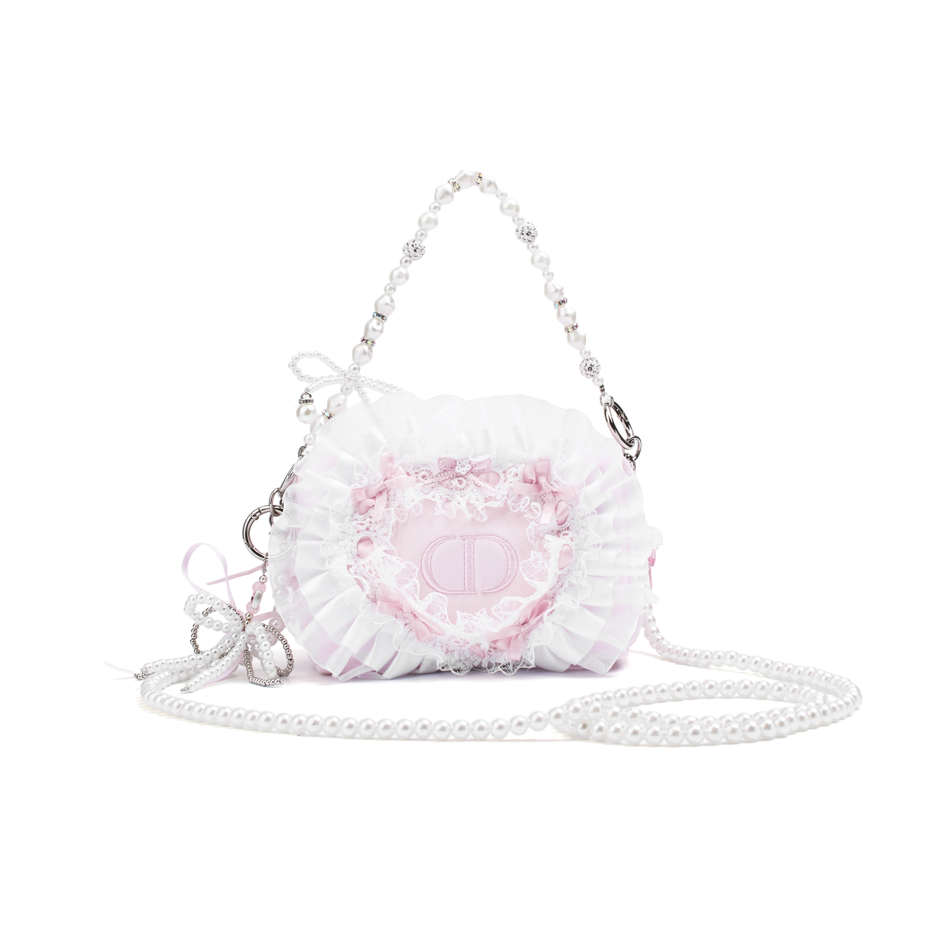 Женская сумка Dior Лолита (розовая)