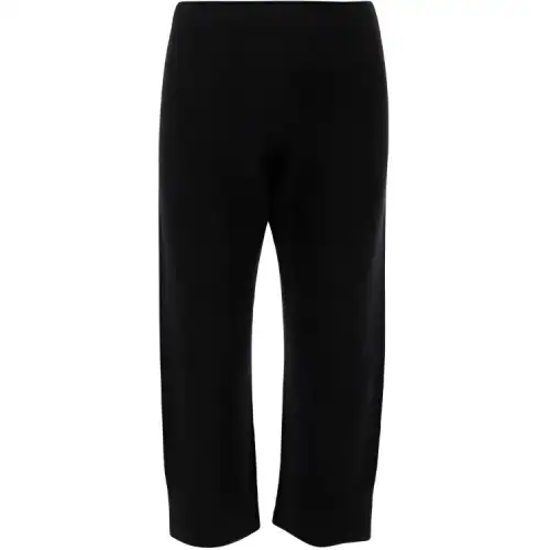 THE ROW Casual Pants Women's Black Moderate Straight Fit Pants