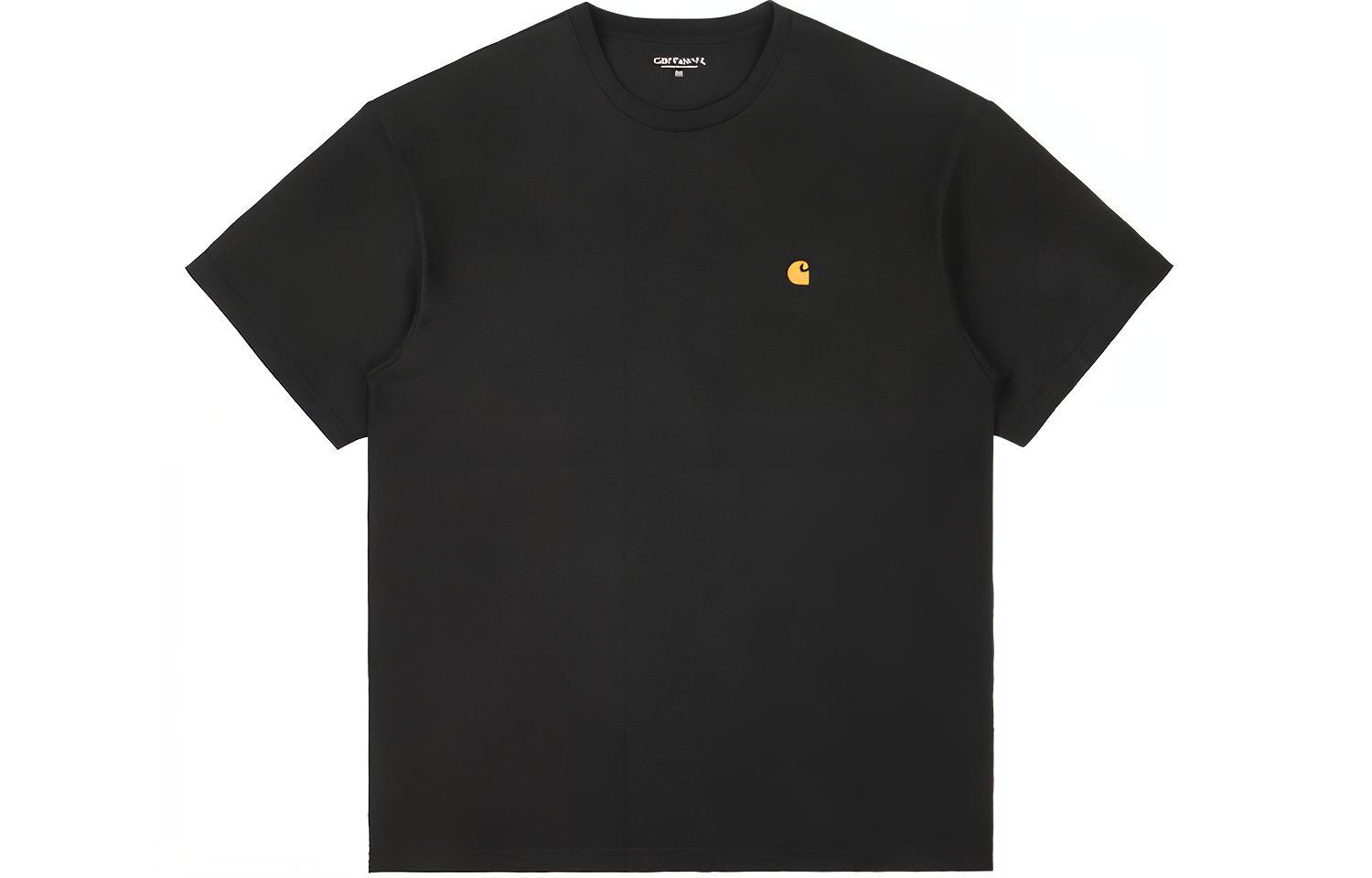 Мужская футболка Carhartt WIP Chase (черная)