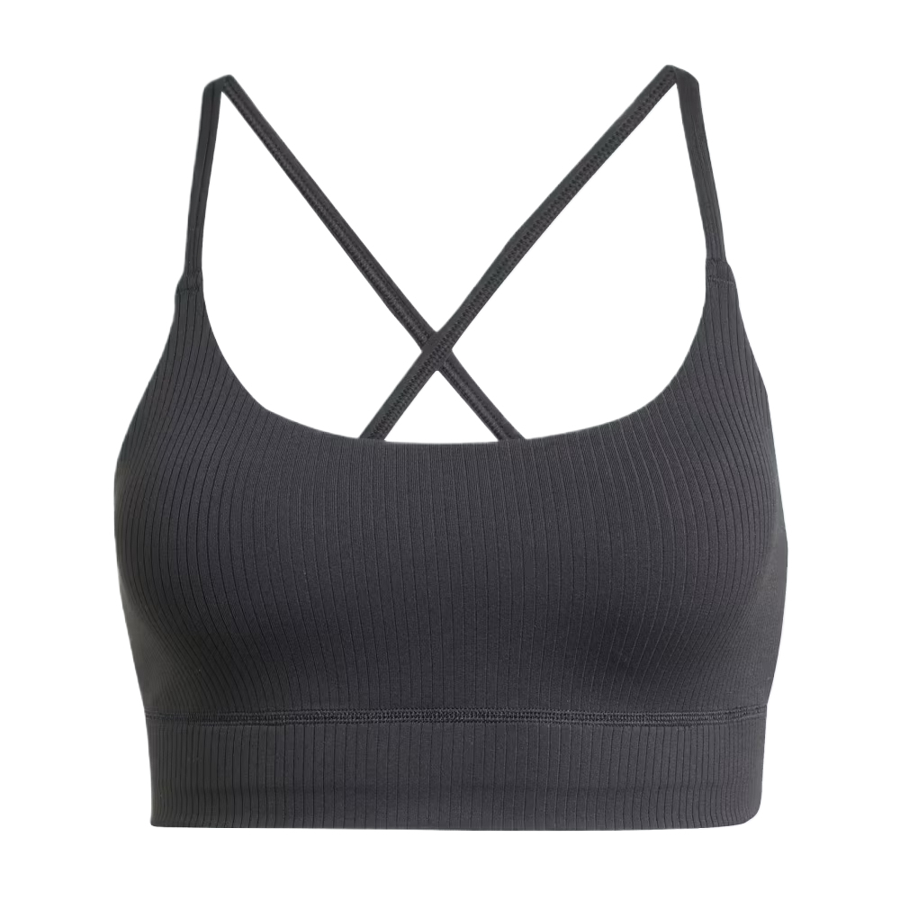 Женский спортивный топ-бра adidas All Me Light Support (однотонный)