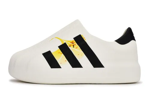 Adidas Originals AdiFOM Superstar Casual Shoes Unisex Low Top Black/White/Yellow