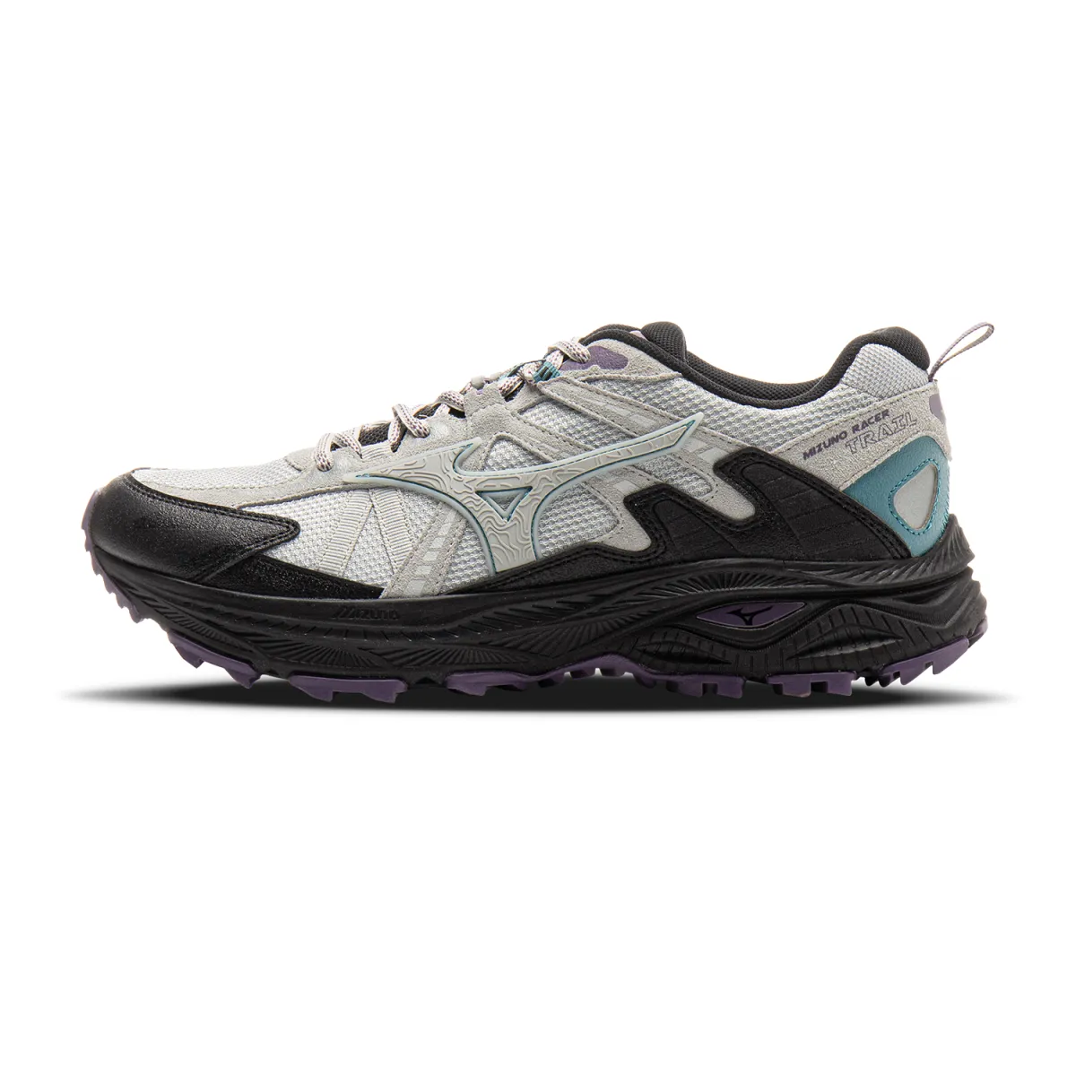 Mizuno Racer Trail Classic Low top Running Shoes Unisex Arctic Gray