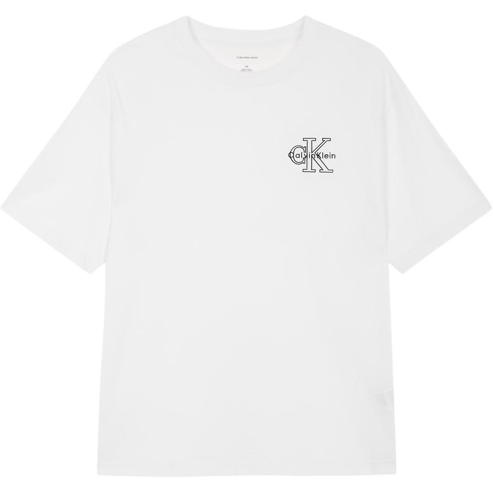 Мужская футболка CALVIN KLEIN Logo (белая)