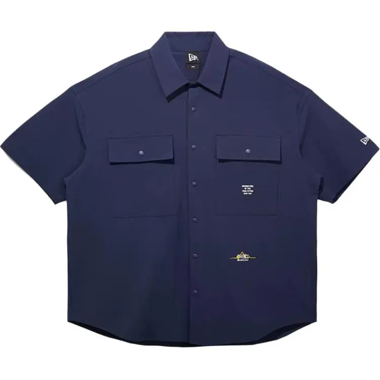 New Era Shirts Men's Lapel Moderate