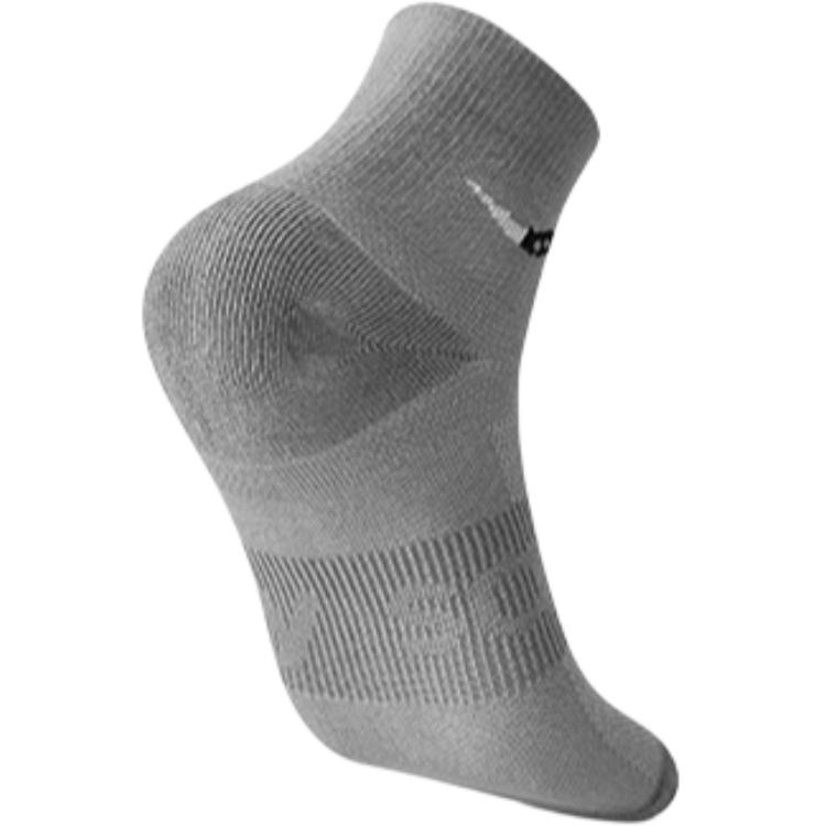 Saucony Ankle Socks Unisex 1 Pack Asphalt Cloud Gray