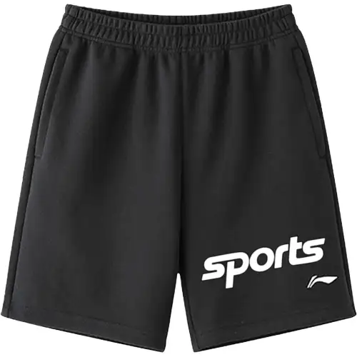 Li Ning, uniform for table tennis, knitted sports shorts for leisure, custom-made, with embroidery, with your logo imprint