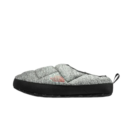 THE NORTH FACE ThermoBall Abrasion Resistant Closed Toe Slippers Men's Gray Red