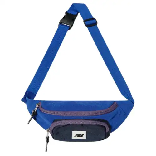 New Balance Zip Closure Fabric Fanny Pack Unisex Blue