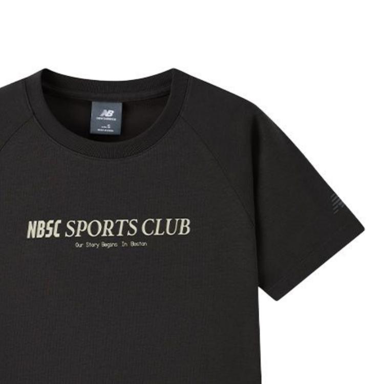 Женская футболка New Balance Sports Club SS25T (белая) — фото 3