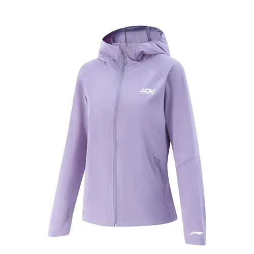 Li Ning Running Collection Jackets & Coats Women's Navigation Trail Purple
