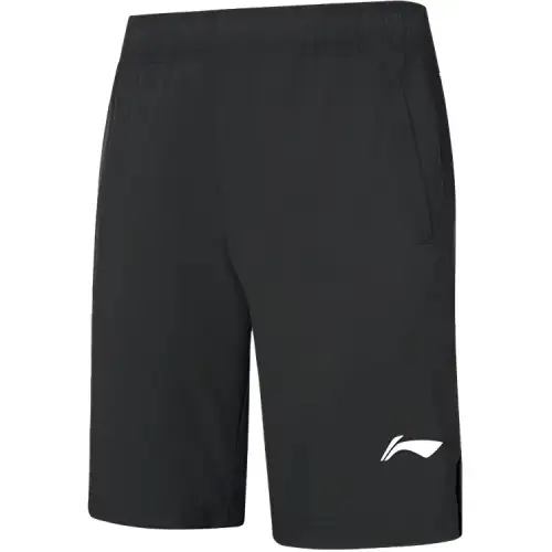 Li Ning Casual Shorts Men's Dark Night Black Moderate