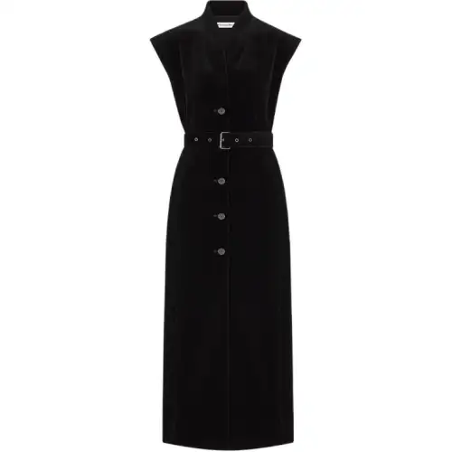 DIOR FW25 Short Sleeved Dress Women's Black