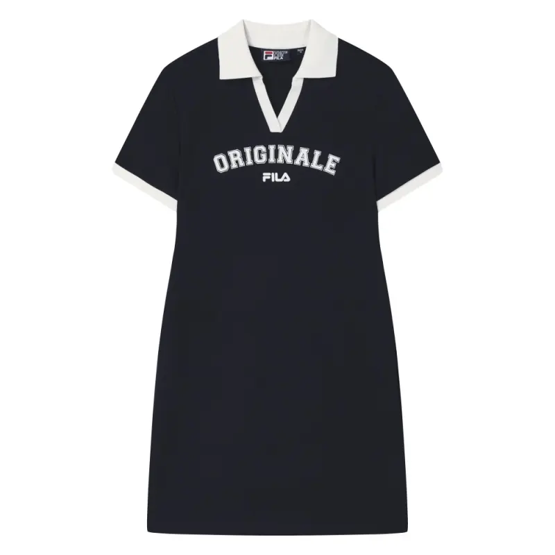 FILA ORIGINALE Short Sleeved Dress Women's Legend Blue