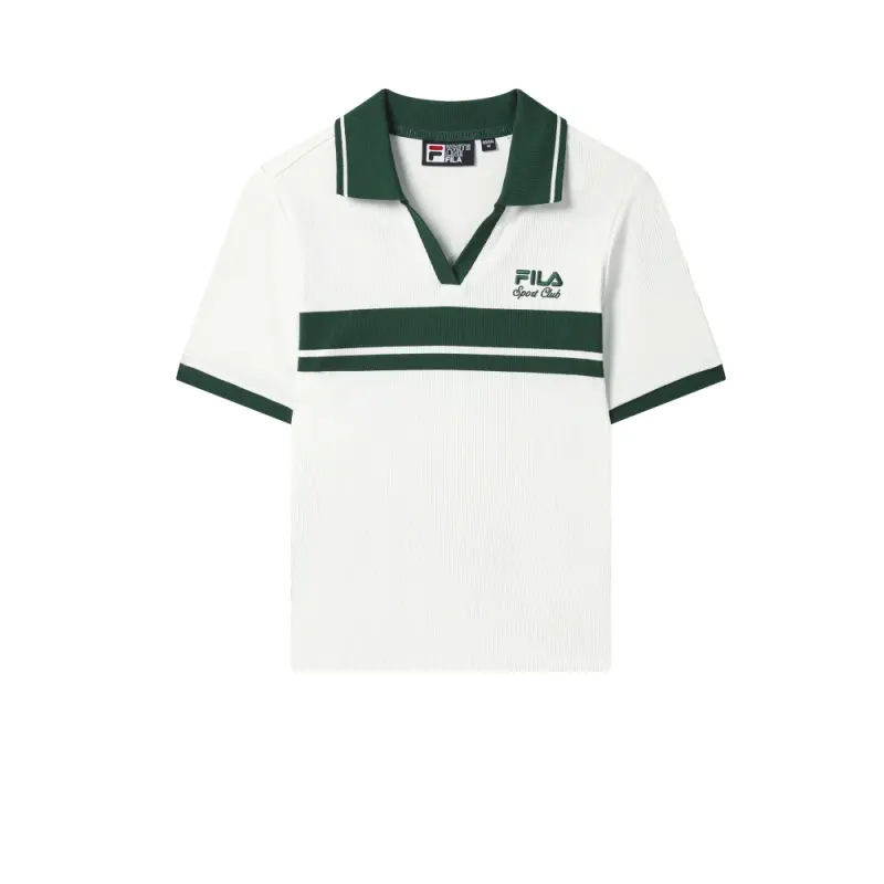 FILA ORIGINALE Polo Shirt Women's Cloud White