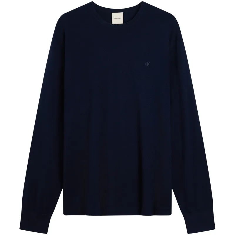 Calvin Klein logo-embroidered jumper