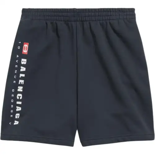 Balenciaga Sports Shorts Men's Black