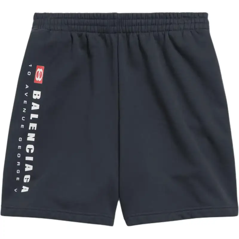 Balenciaga Sports Shorts Men's Black