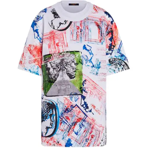 LOUIS VUITTON FW21 T Shirt Women's Multicolor