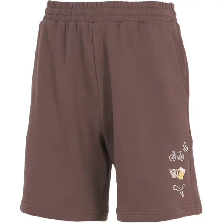 PUMA Casual Shorts Men's Umber Moderate