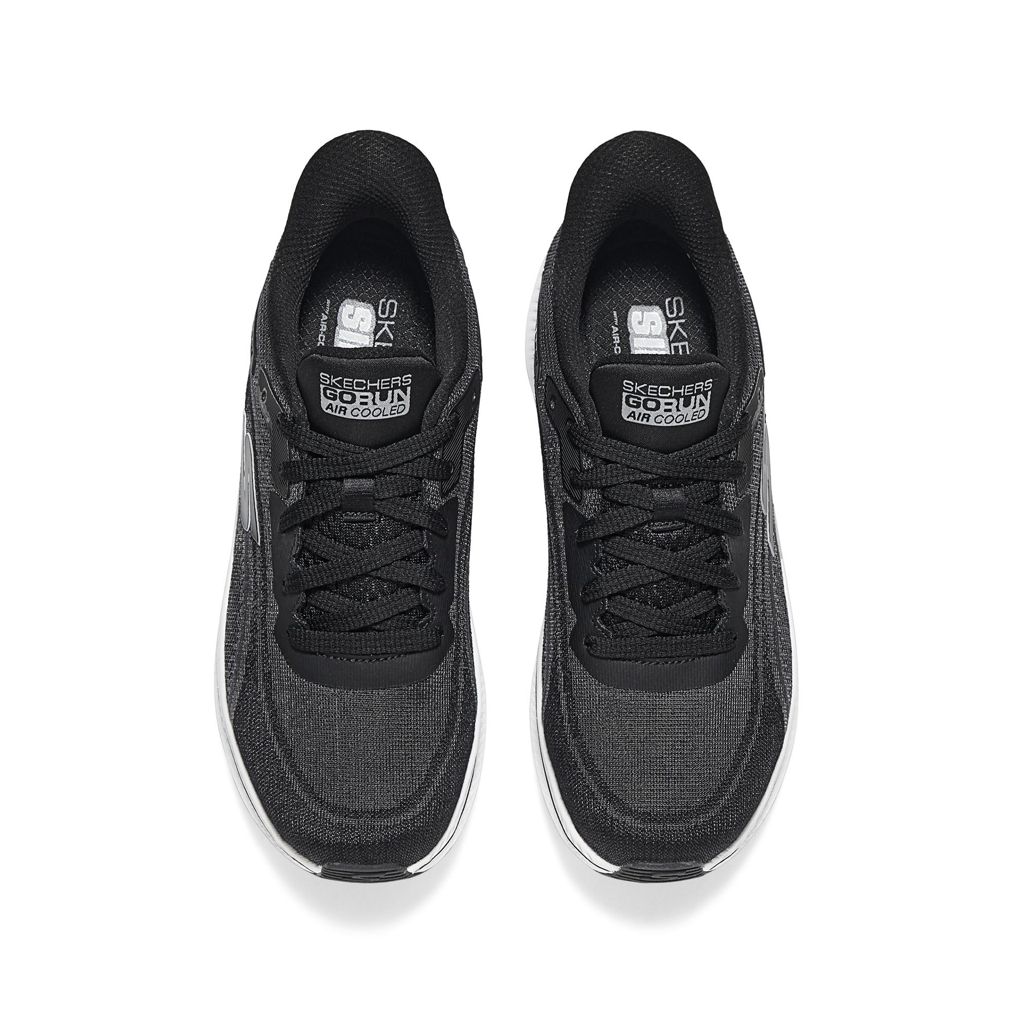 Skechers Women’s GO Abrasion Resistant Low top Casual Running Shoes Women’s Black White