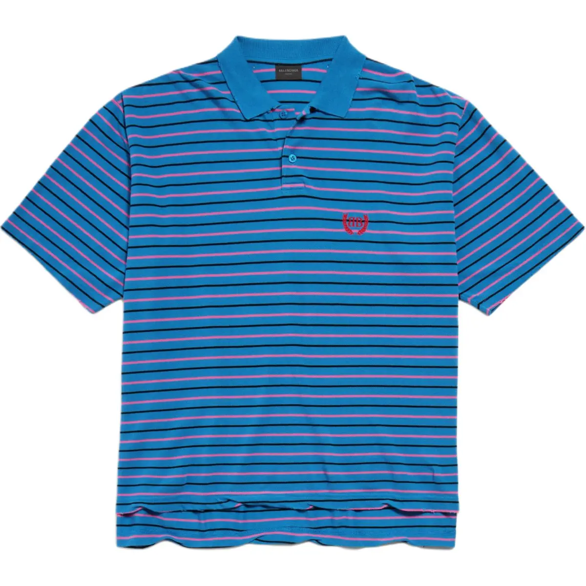 Balenciaga Polo Shirt Loose Fit Men's