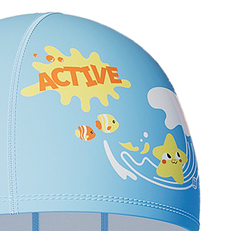 Li Ning Swimming Caps Pu Swim Unisex Blue