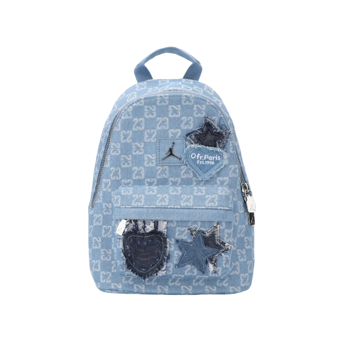 Jordan Cotton Backpack Unisex Light Denim Blue