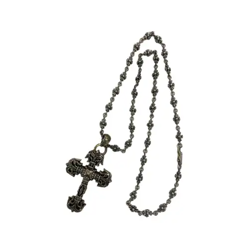 Chrome Hearts 925 Sterling Silver Necklace Pendant Unisex Silver