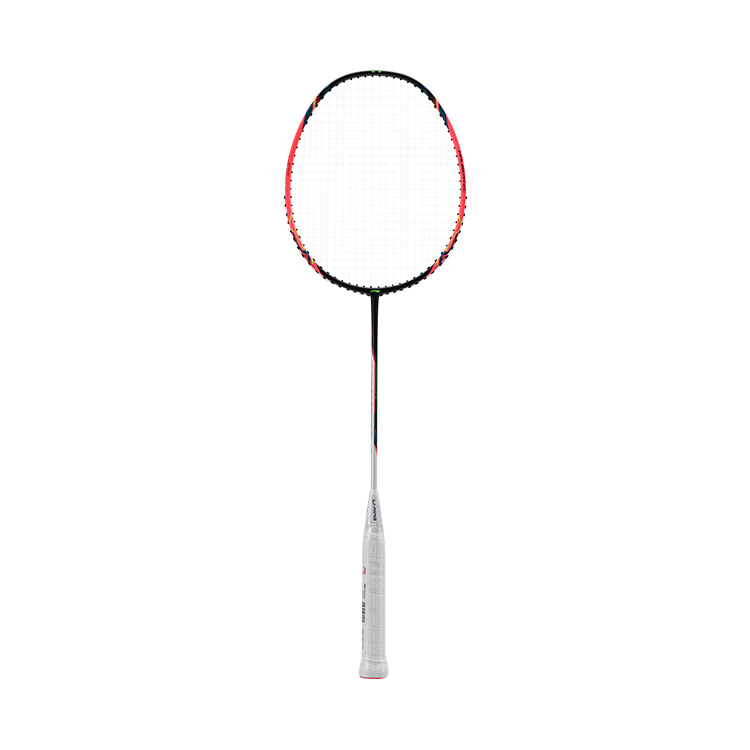 Li Ning Halberd Pony Da Badminton Rackets Control Type All around Defense Entry level Unisex Fluorescent Fruit Pink