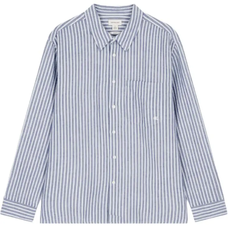 Calvin Klein Shirts Men's Blue Moderate